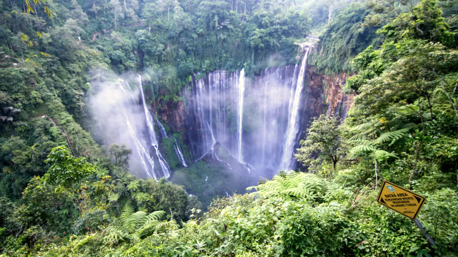 Tumpak Sewu waterfall Lumajang East Java